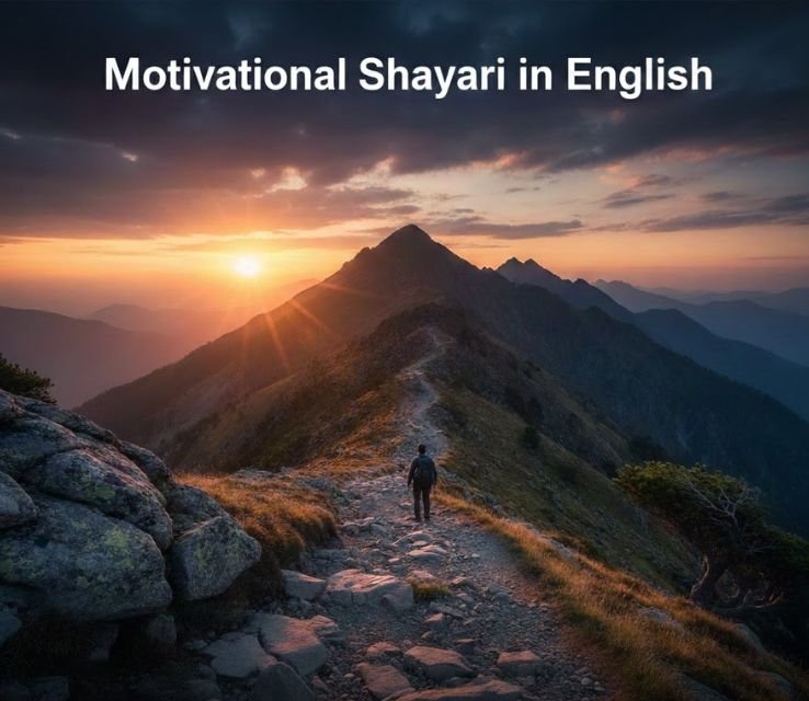 Motivational Shayari in English