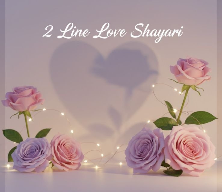 2 Line Love Shayari