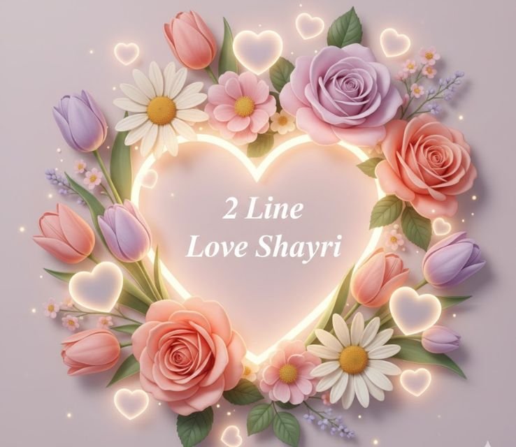 2 line love shayari in english hindi