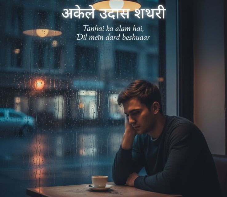 akelepan ki shayari