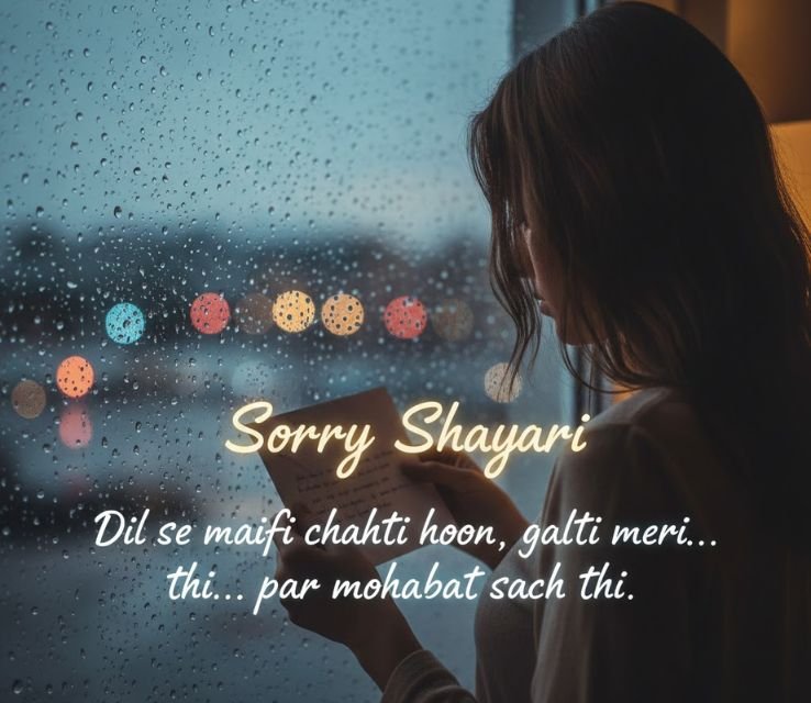 Feeling Sorry Shayari