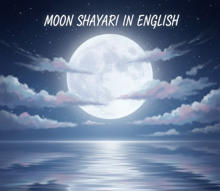 Moon Shayari in English