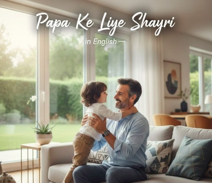 Papa Ke Liye Shayari in English