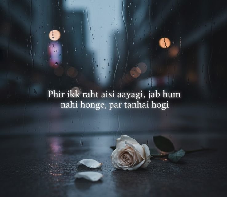 Sad Heart Touching Shayari in Roman English