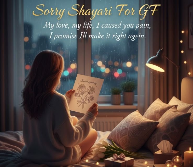 Sorry Shayari For Gf