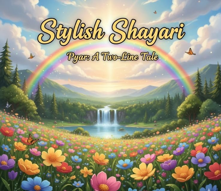 Stylish Shayari प्यार English 2 Line