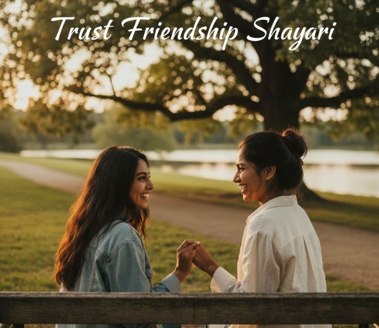 Trust Friendship Shayari