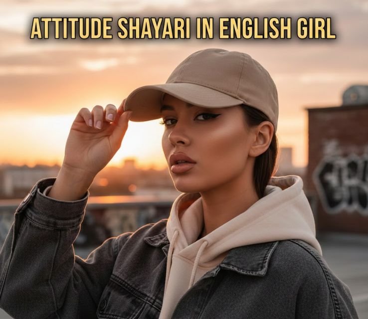 attitude shayari in english girl