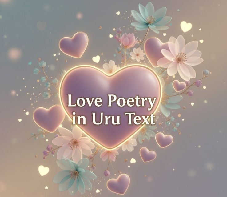 love poetry in urdu text
