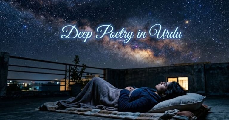 Deep Poetry in Urdu