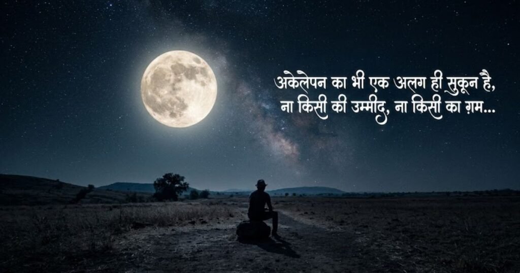 Alone Sad Shayari In Hindi 