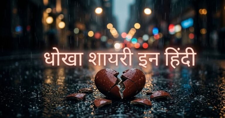 Dhoka Shayari In Hindi
