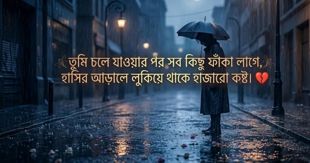 Emotional Sad Love Shayari Bengali