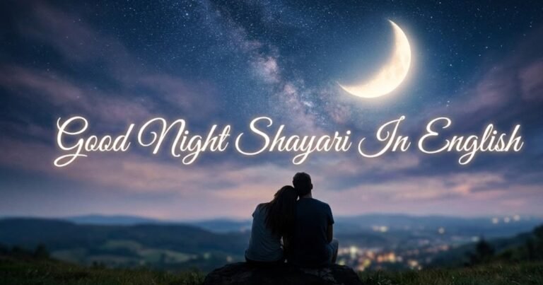 Good Night Shayari In English