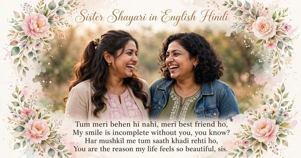 2 Line Shayari for Sister