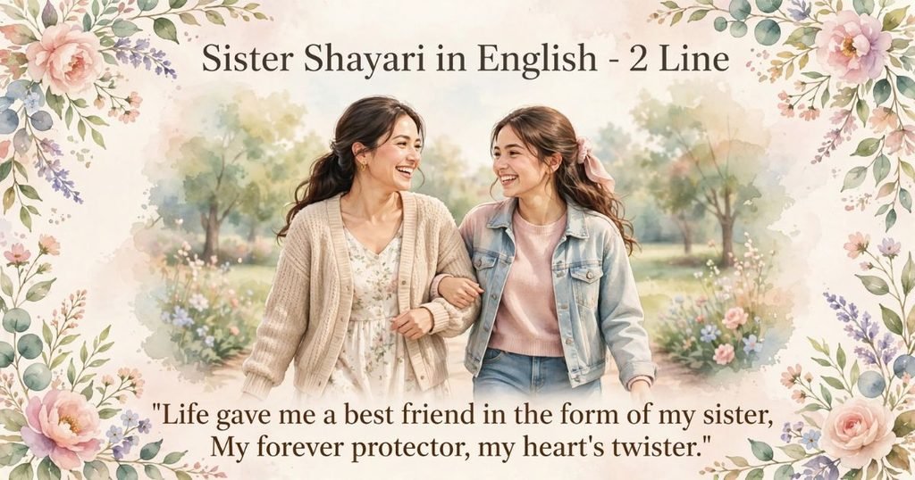 Emotional Sister Shayari in English