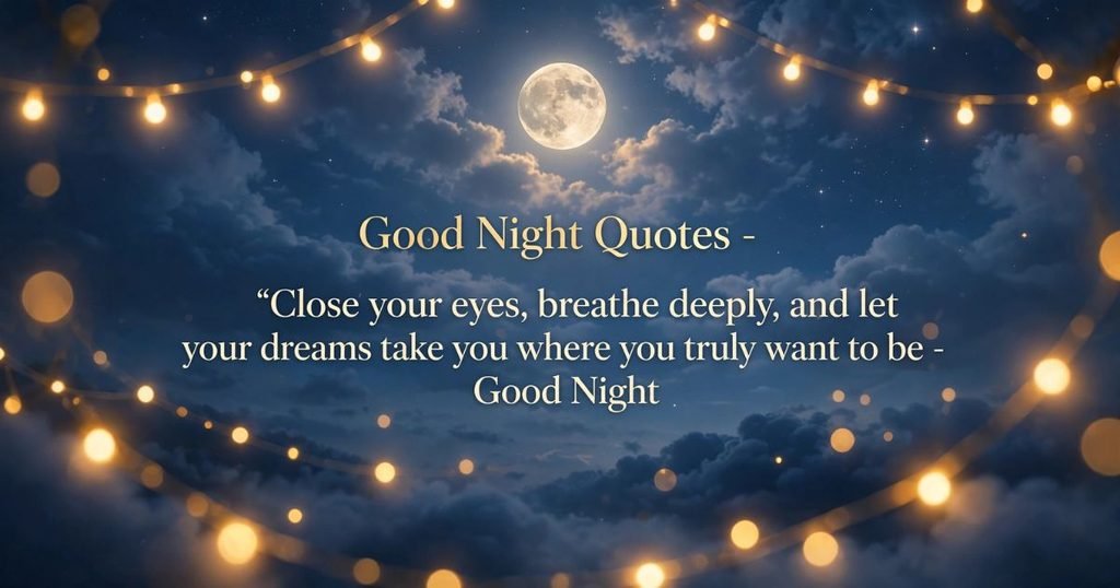 Good Night Love Quotes