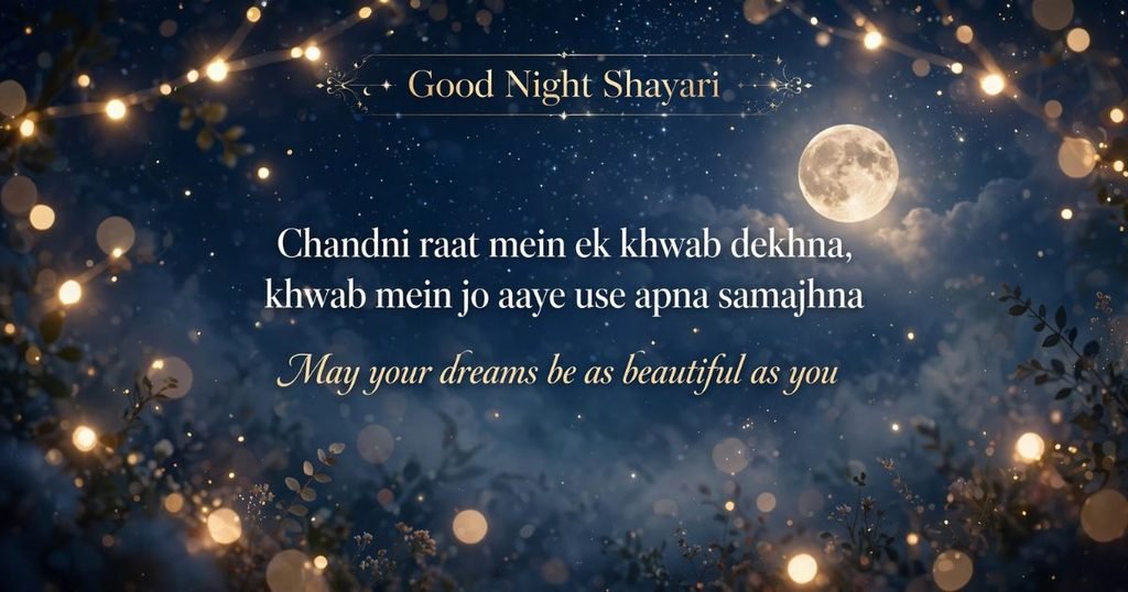Good Night Shayari for Love