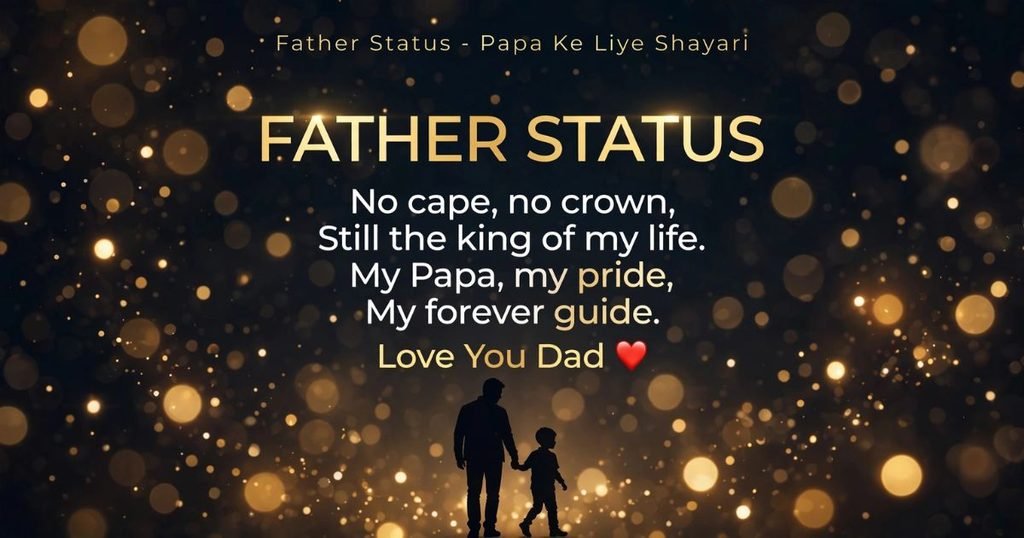 Papa Ke Liye Heart Touching Lines