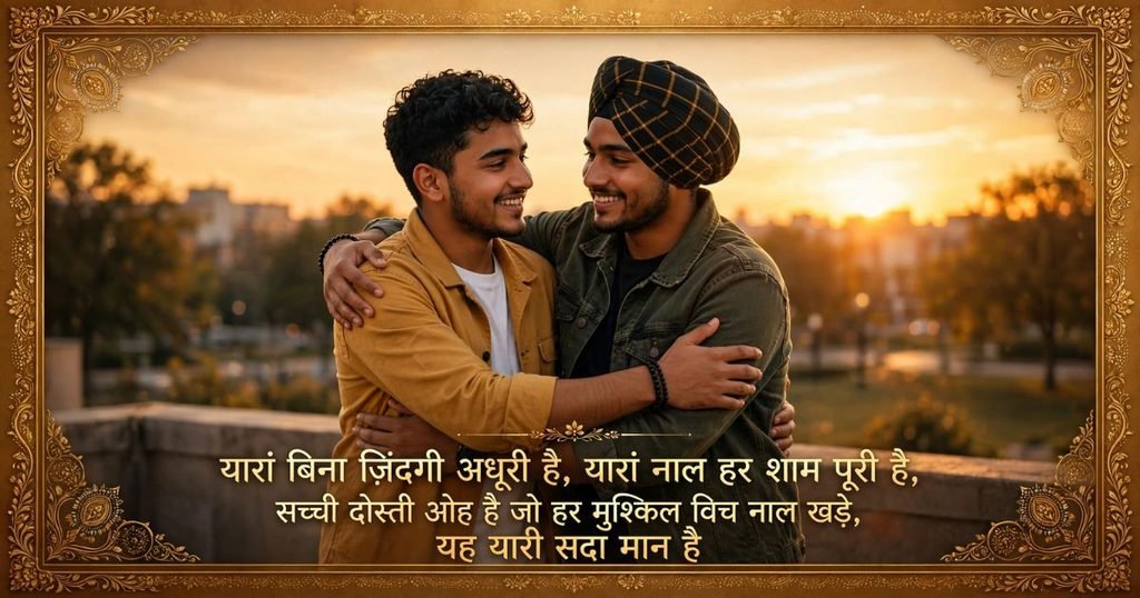 Punjabi Friendship Shayari