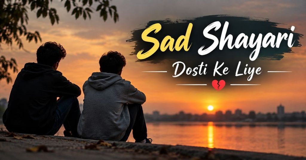 Sad Dosti Shayari Images