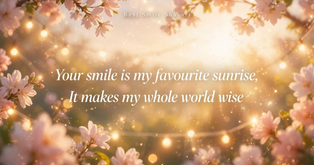 Smile Shayari