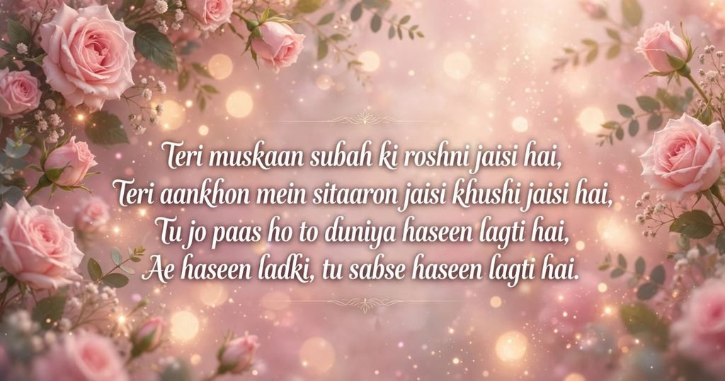 Tareef Shayari for Girls