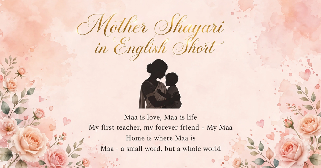 mother shayari in english hindi