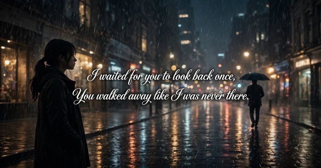 painful one sided love quotes