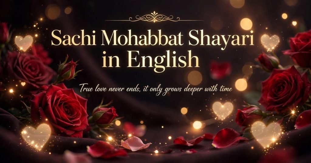 Heartfelt Love Shayari