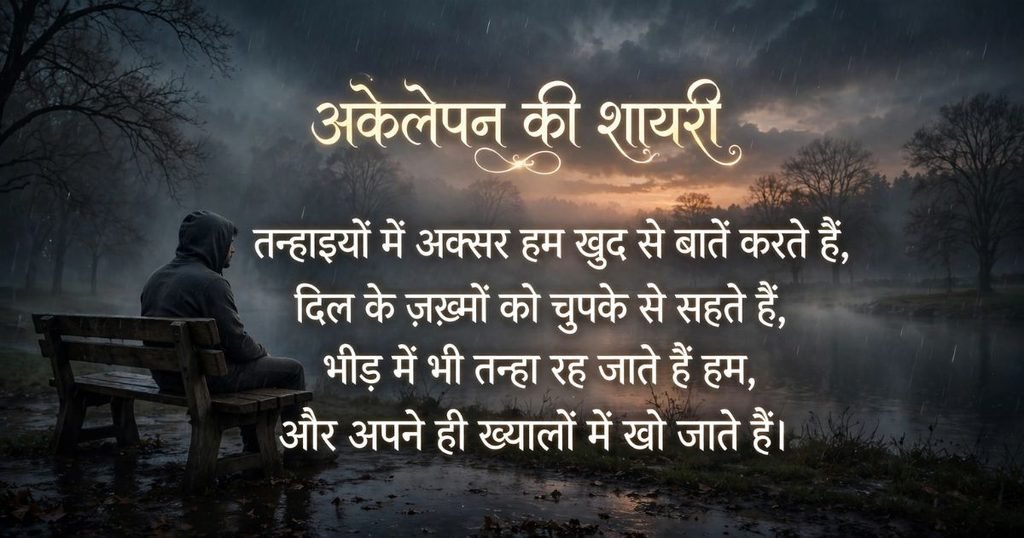 Sad Alone Shayari