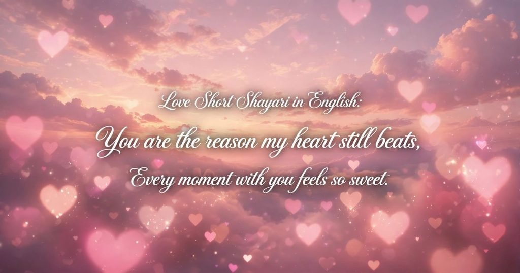 short romantic shayari
