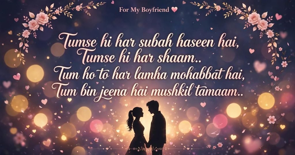 short romantic shayari