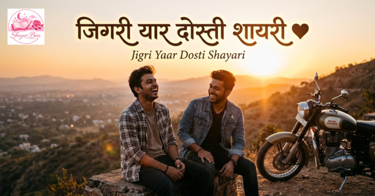 jigri yaar dosti shayari 2 line
