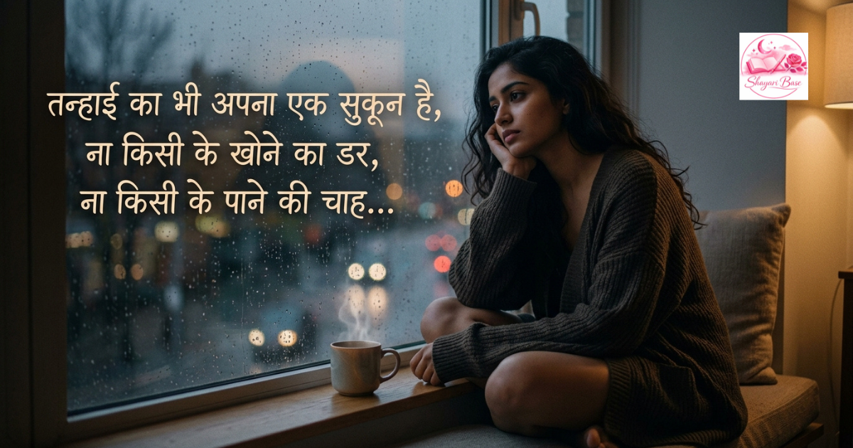 alone sad shayari in english